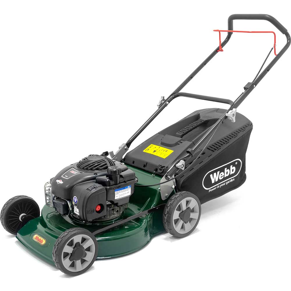 Webb Supreme WER18HP4 Petrol Rotary Lawnmower 460mm