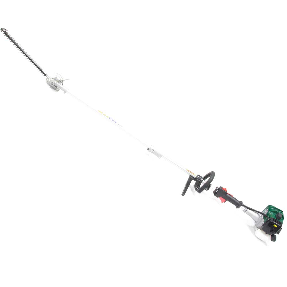 Photo of Webb Wepht26 Split Shaft Long Petrol Hedge Trimmer 430mm Free Lubricant- Safety Glasses & Gloves Worth £10.99