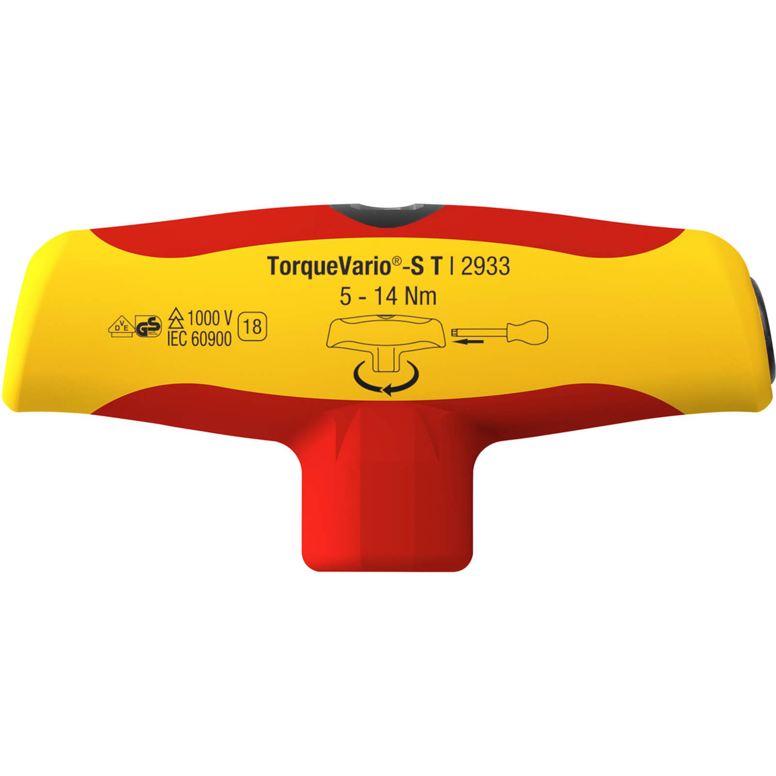 Wiha Torquevario-ST VDE Insulated T Handle Torque Screwdriver 5Nm - 14Nm