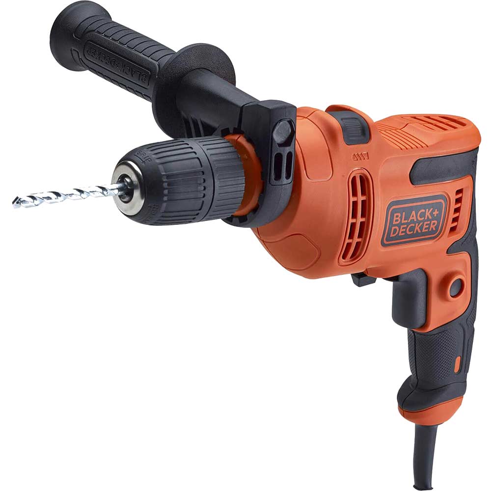 Black & Decker B/DBEH200TB BEH200TB Heritage Drill with Drill Bit Set 500W 240V