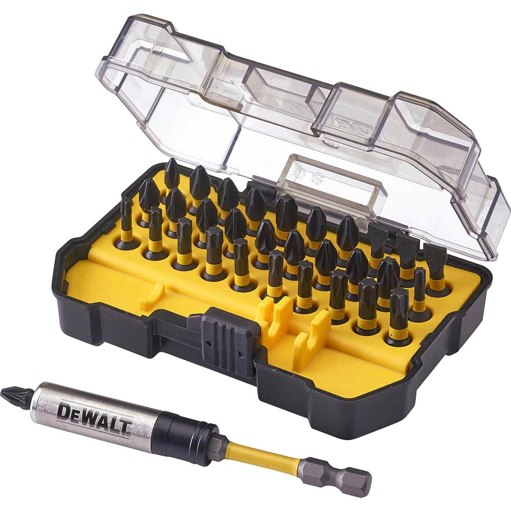 £19.99 for Dewalt 32 piece impact screwdriver bit set dealdirect.co.uk