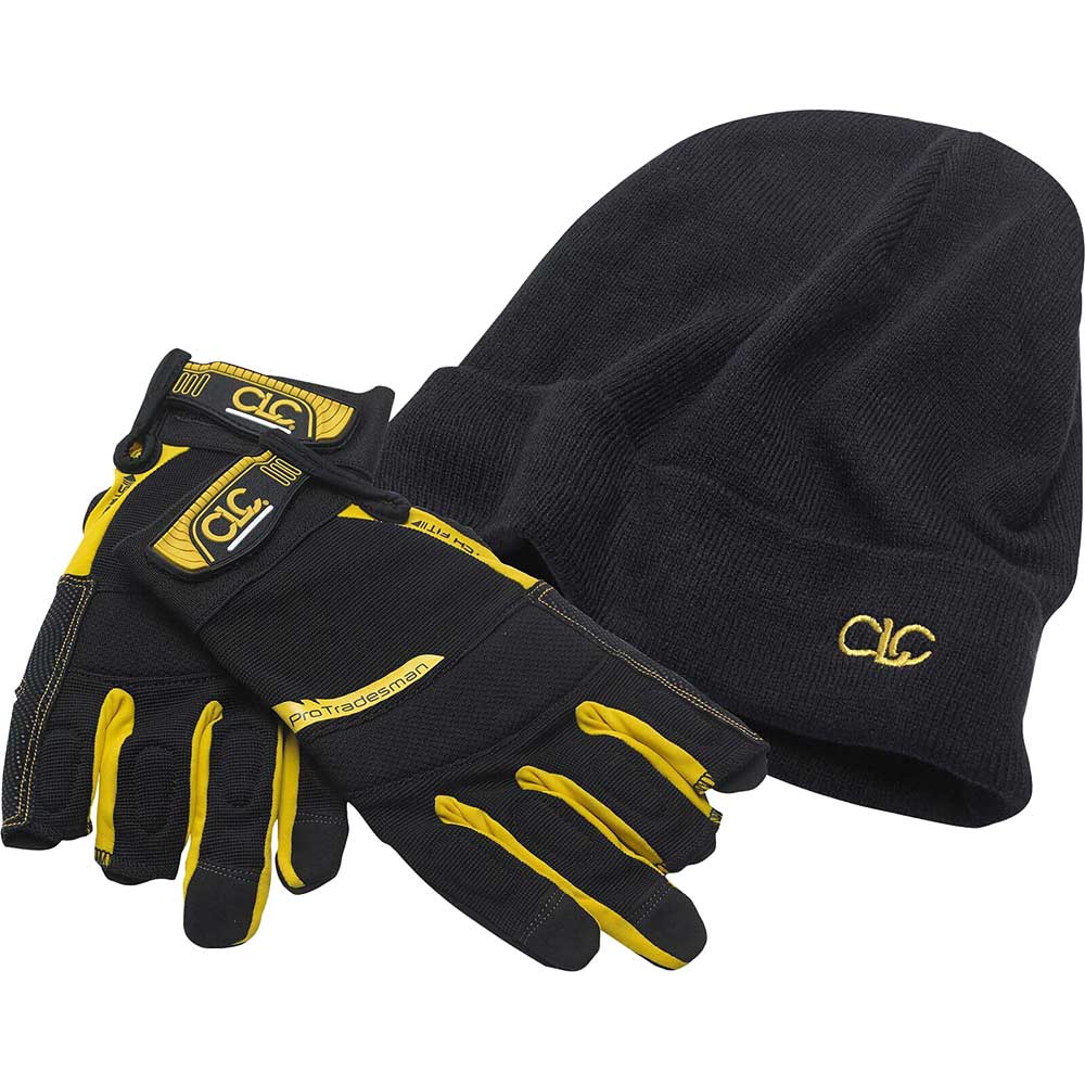 Image of Kunys Carpenters Framer's Flexi-Grip Gloves and Beanie Hat