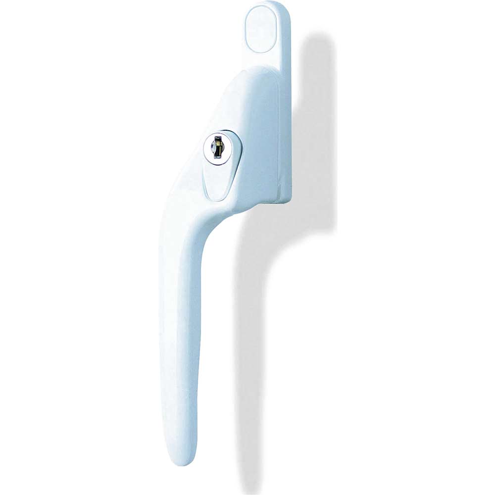 Image of Yale Left Offset Locking Pvcu Window Handle White Pack of 1