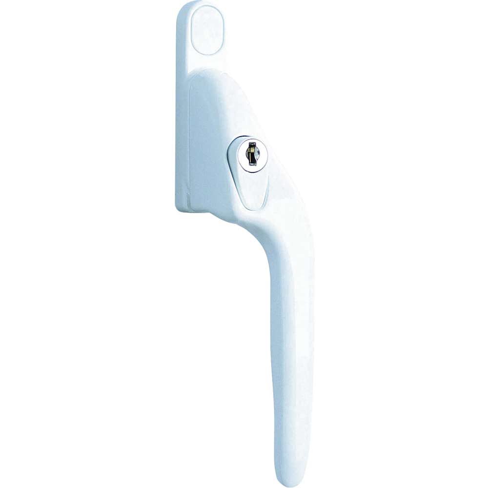 Image of Yale Right Offset Locking PVCu Window Handle White Pack of 1