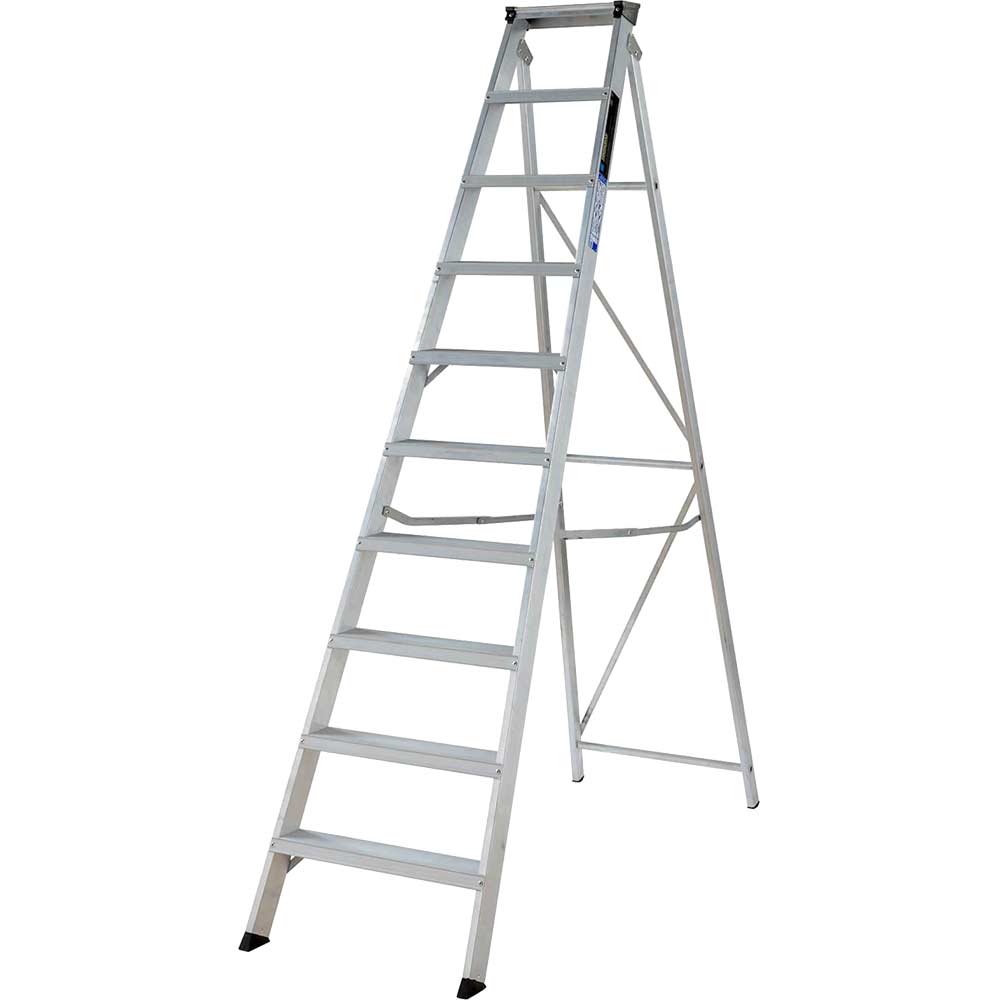 Youngman BUILDERS Aluminium Step Ladder 10