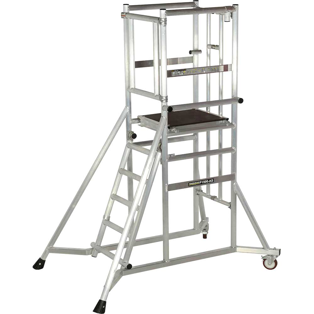 Photo of Youngman Boss Anti Surf Pas Mobile Podium Step 1.5m