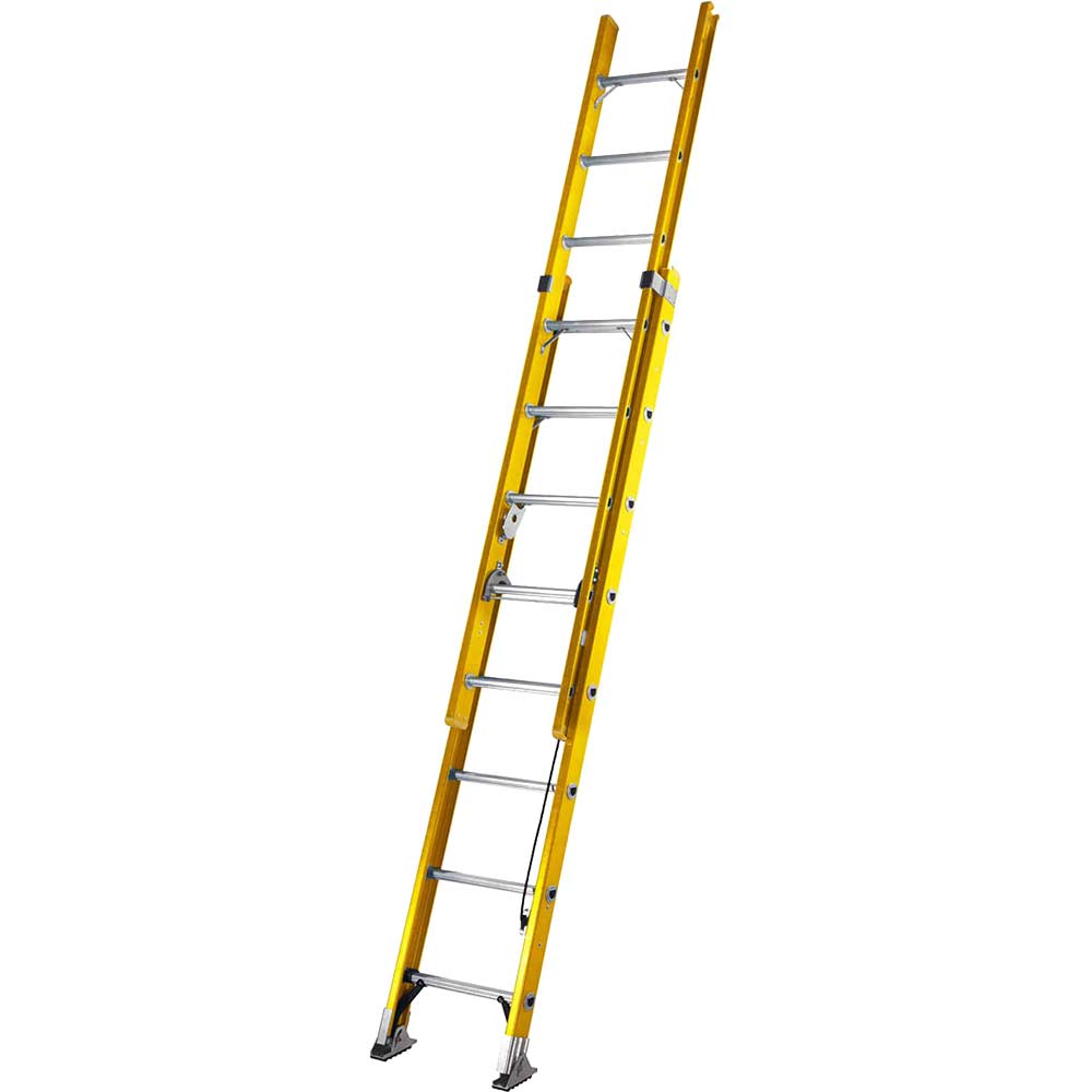 Youngman S200 2 Section Fibreglass Extension Ladder 3.9m