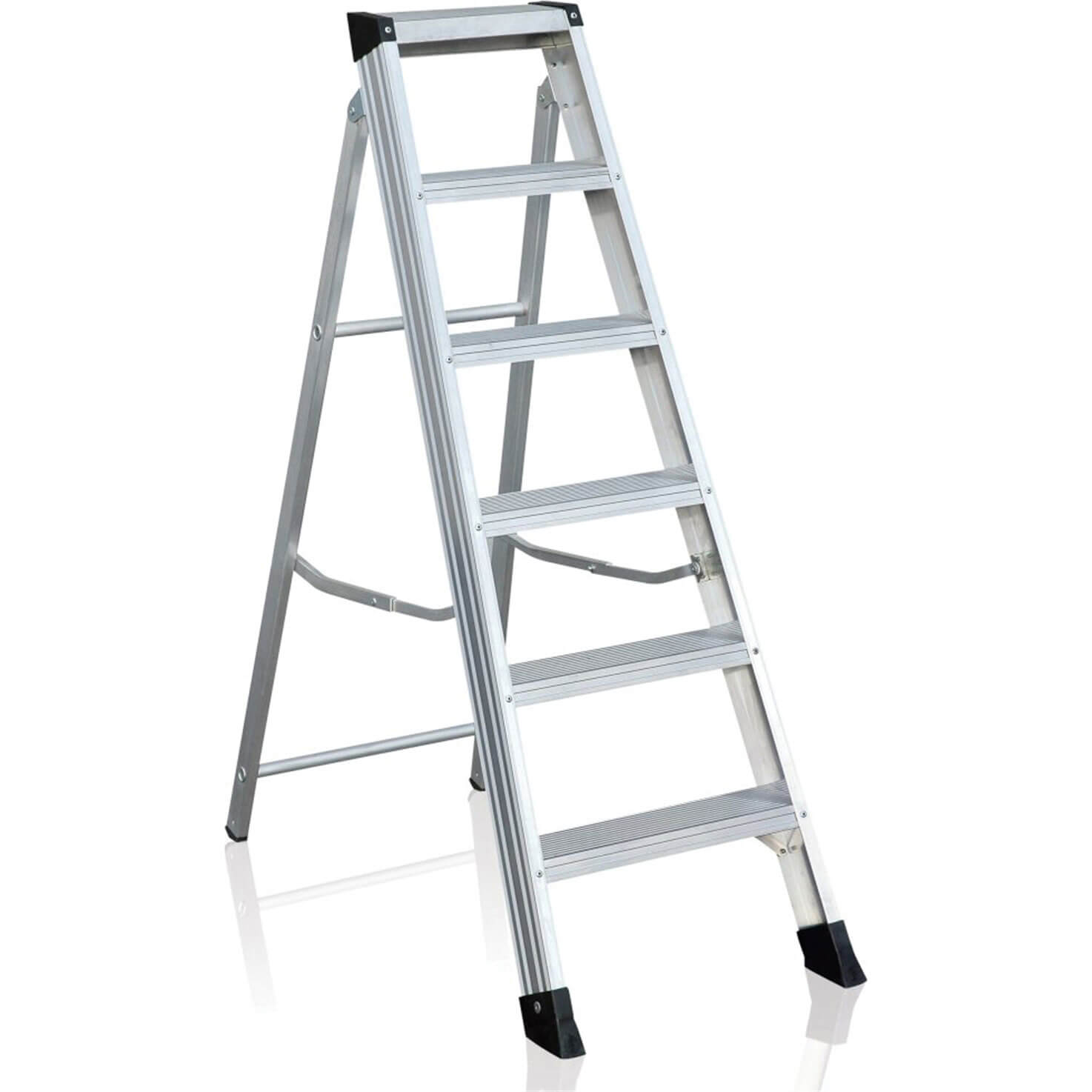 Image of Zarges Trade Swingback Step Ladder 6