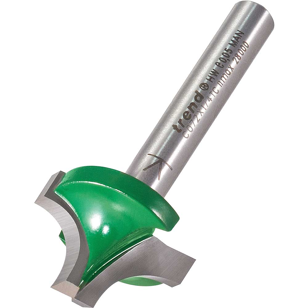 Photo of Trend Craftpro Sash Bar Router Cutter 22.2mm 14.3mm 1/4