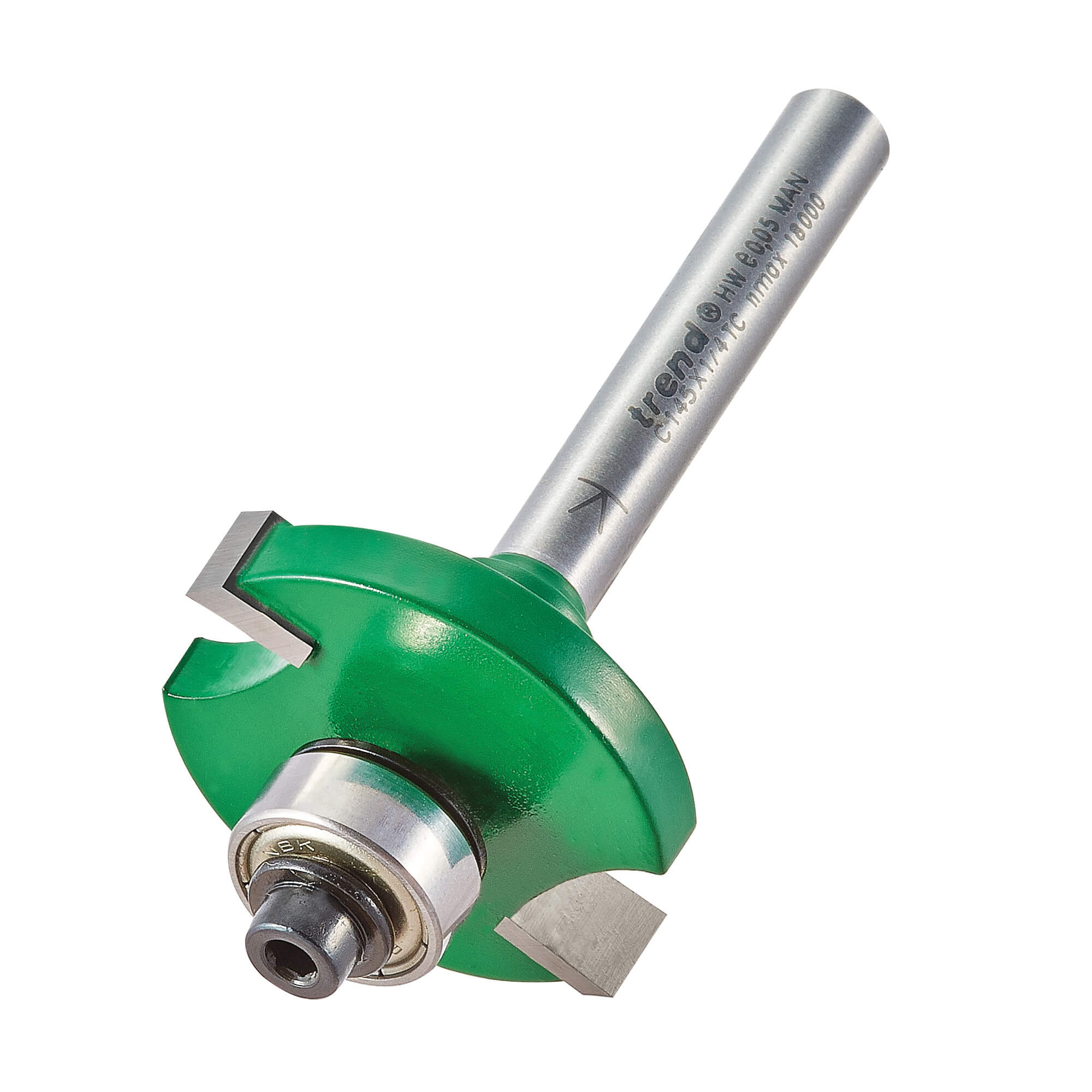 Photo of Trend Craftpro One Piece Slotting Router Cutter 6.3mm 31.8mm 1/4