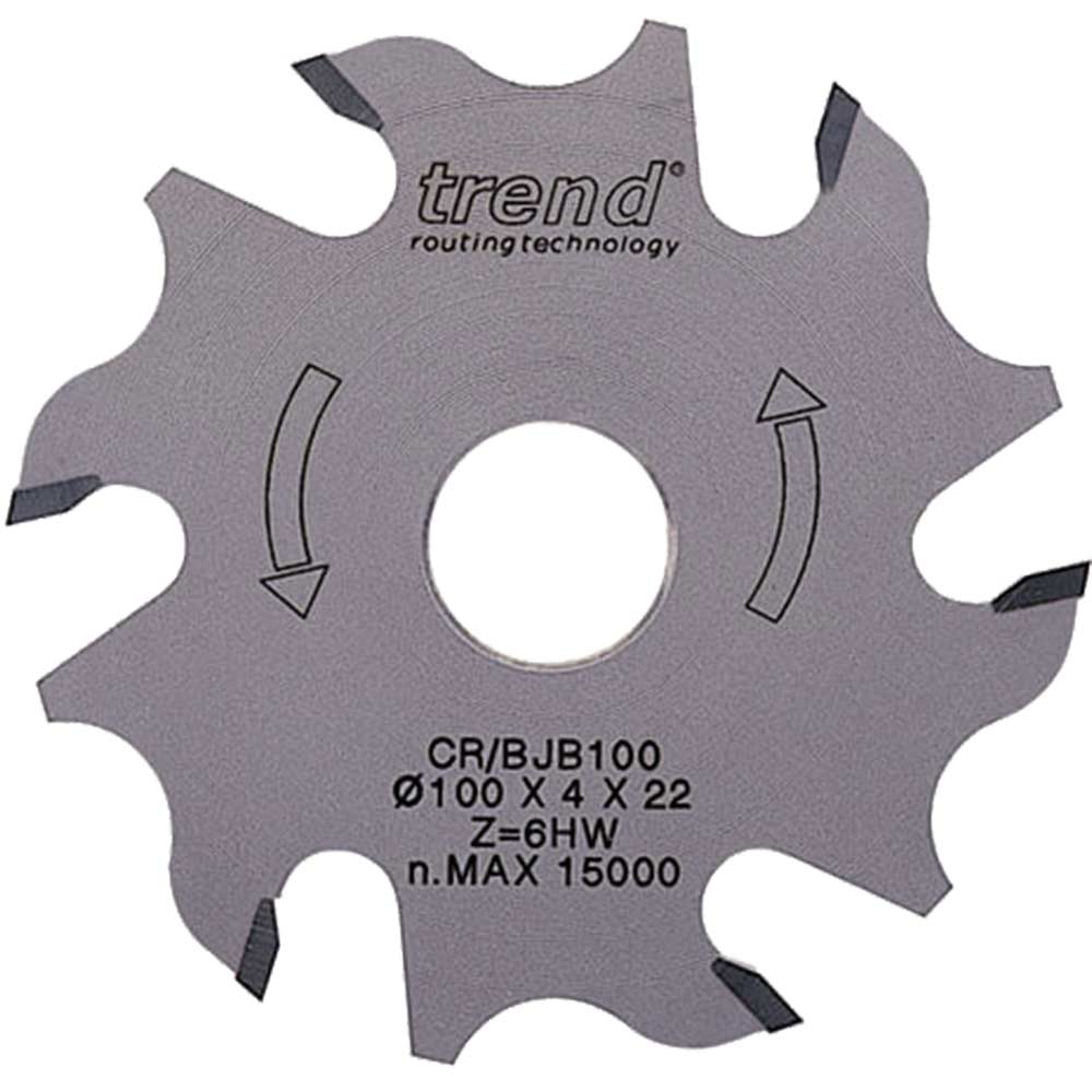 Photo of Trend Craftpro Biscuit Jointer Blade 100mm 2.5mm 22mm