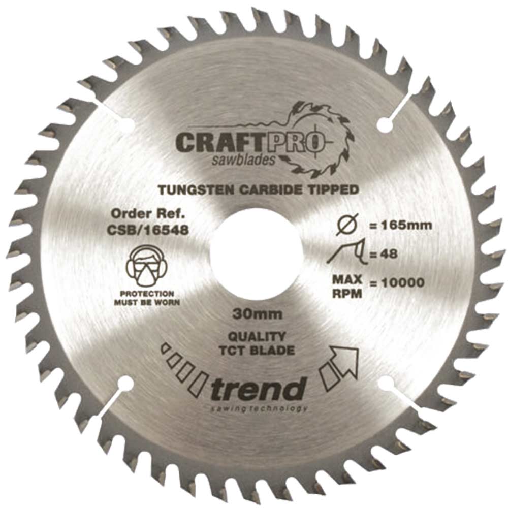 Photo of Trend Craftpro Wood Cutting Saw Blade 200mm 40t 30mm