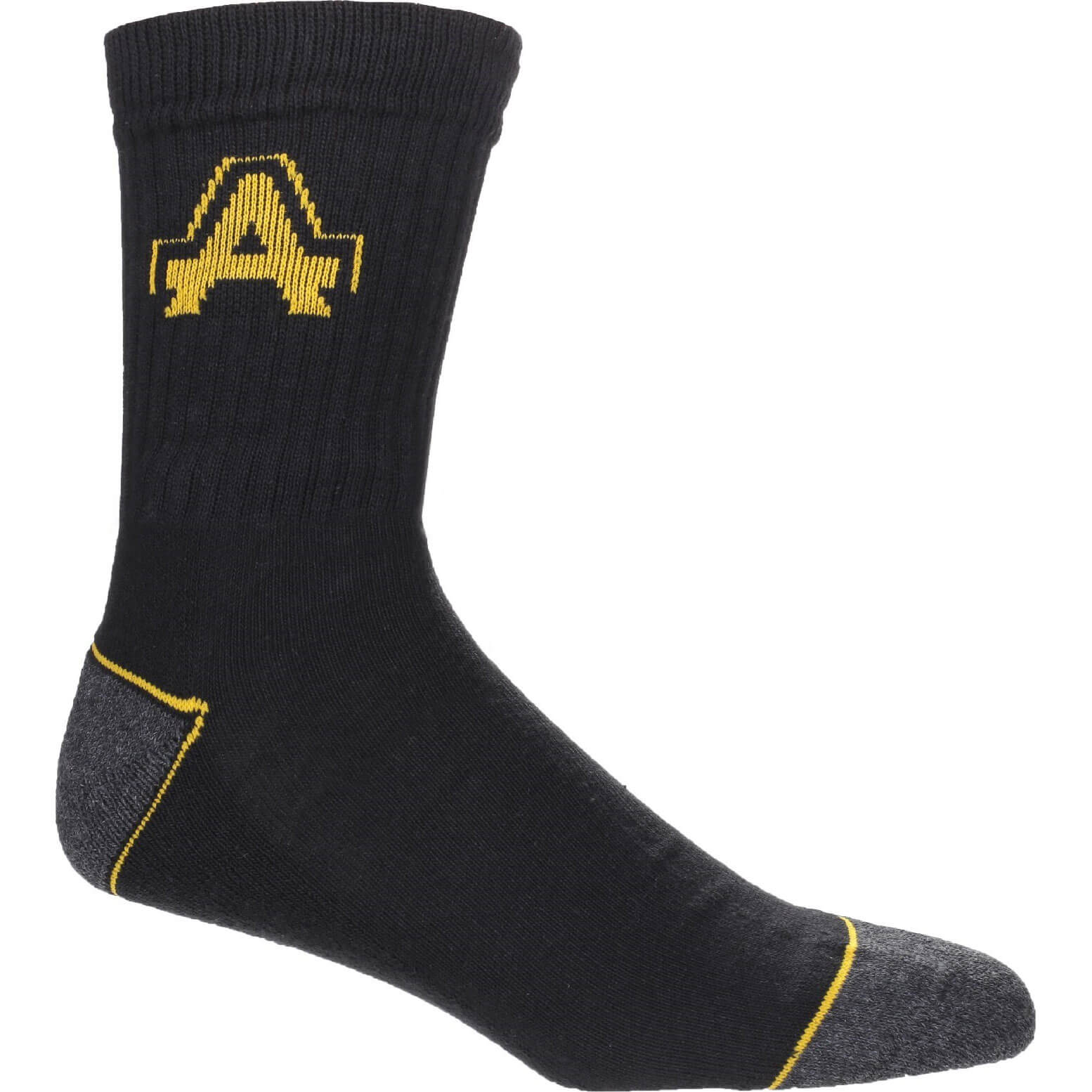 Image of Amblers Safety Heavy Duty Work Socks 3 Pack 6 - 11
