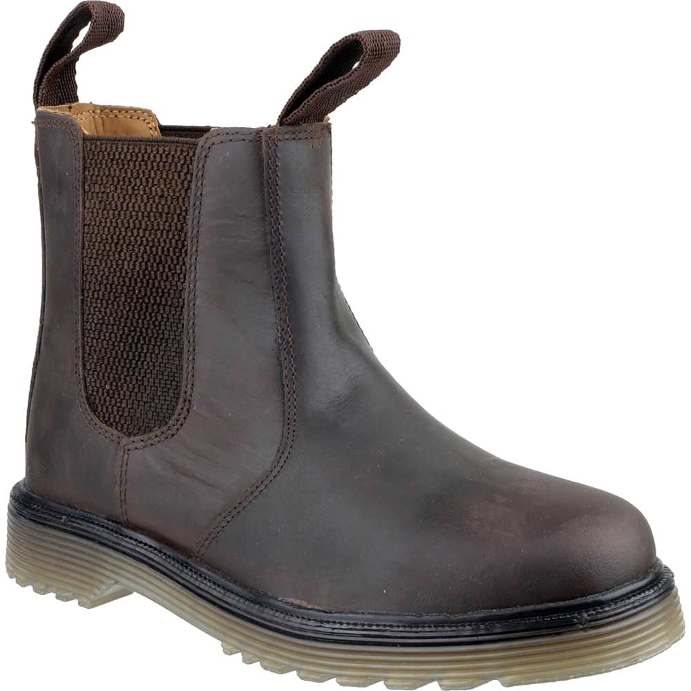 Photo of Amblers Mens Chelmsford Dealer Boots Brown Size 8