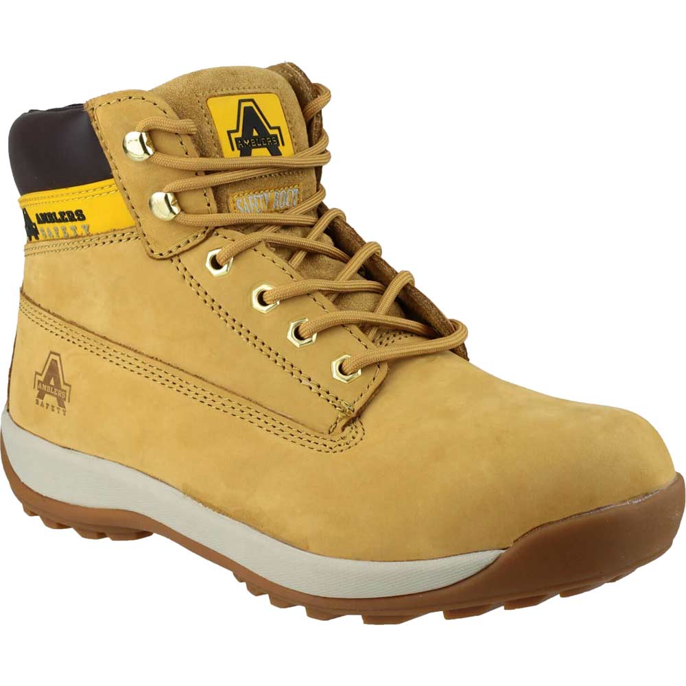 Photo of Amblers Mens Safety Fs102 Safety Boots Honey Size 4