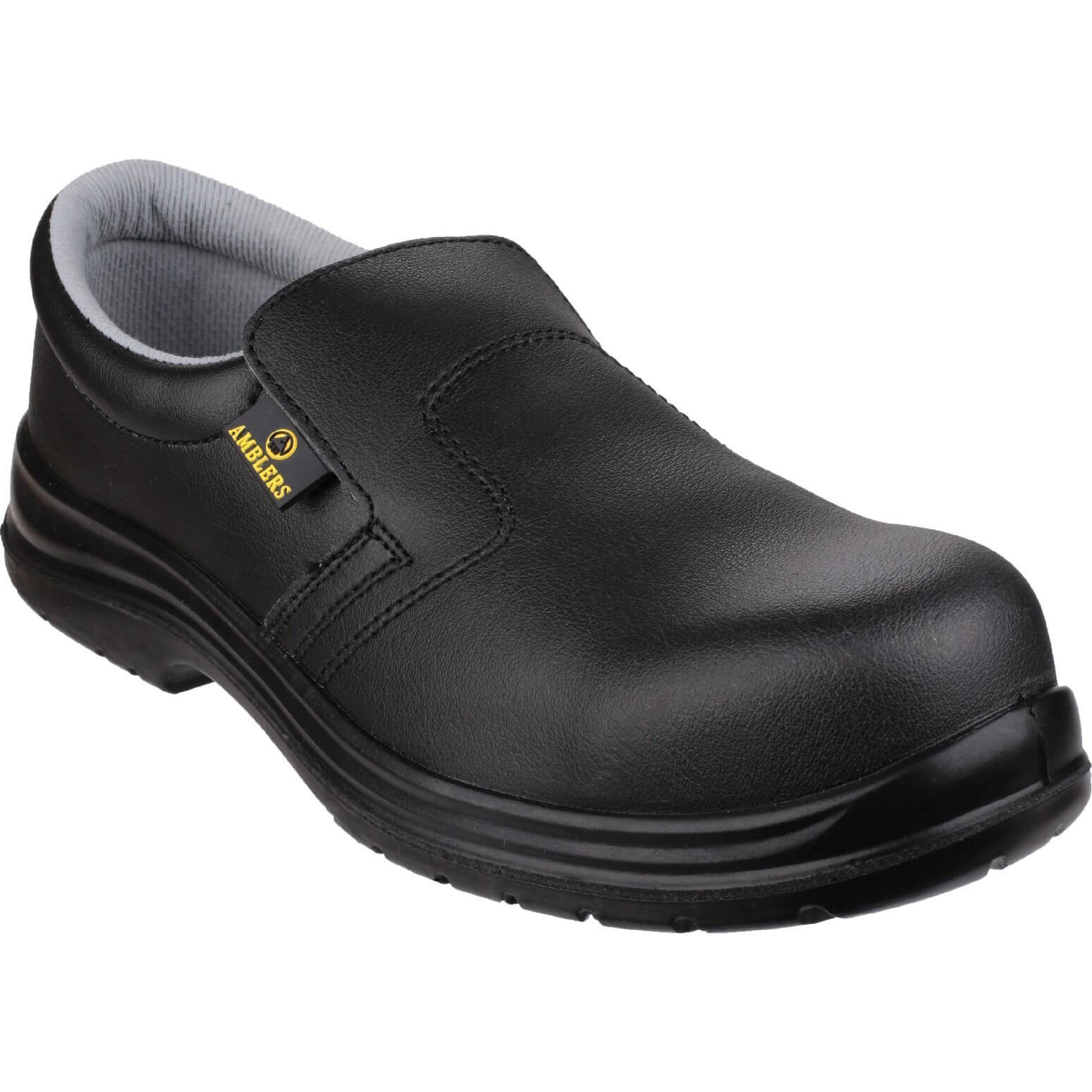 Amblers Safety FS661 Metal Free Lightweight Slip On Safety Shoe Black Size 7