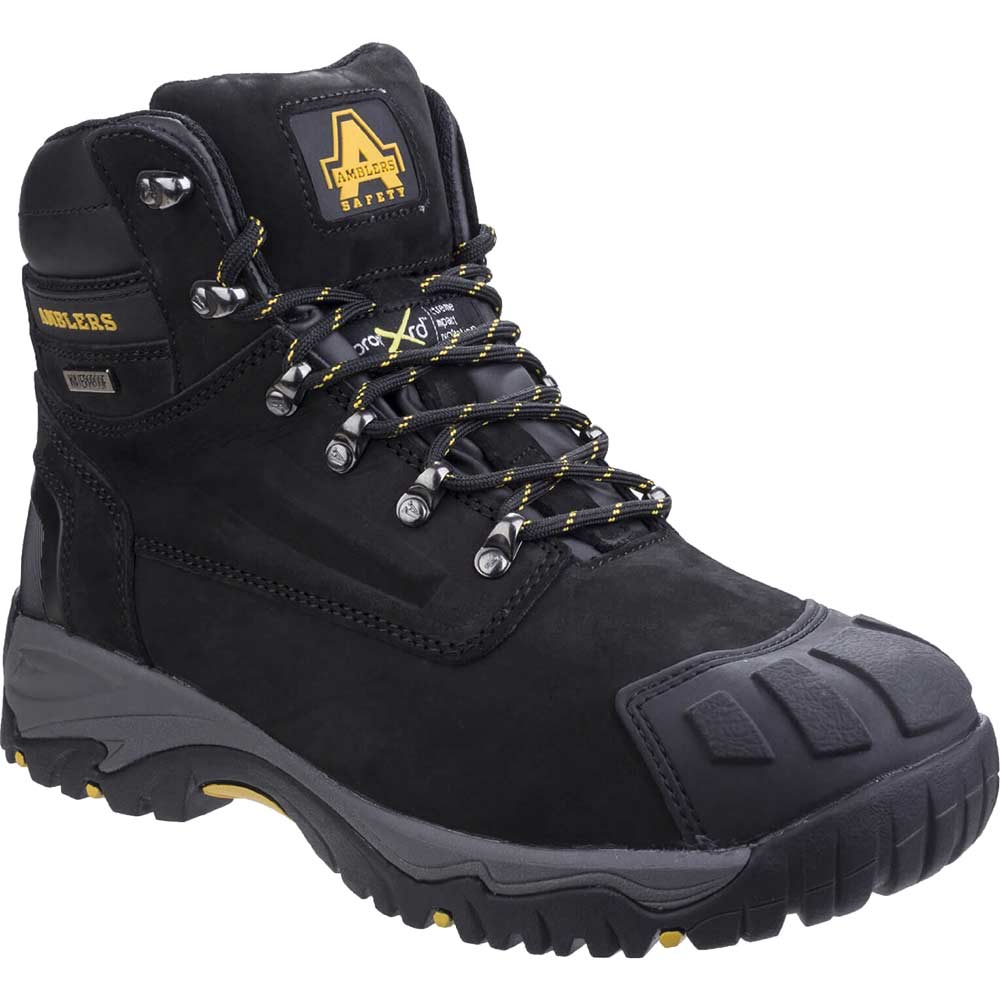 Photo of Amblers Mens Safety Fs987 Metatarsal Protection Waterproof Safety Boots Black Size 6