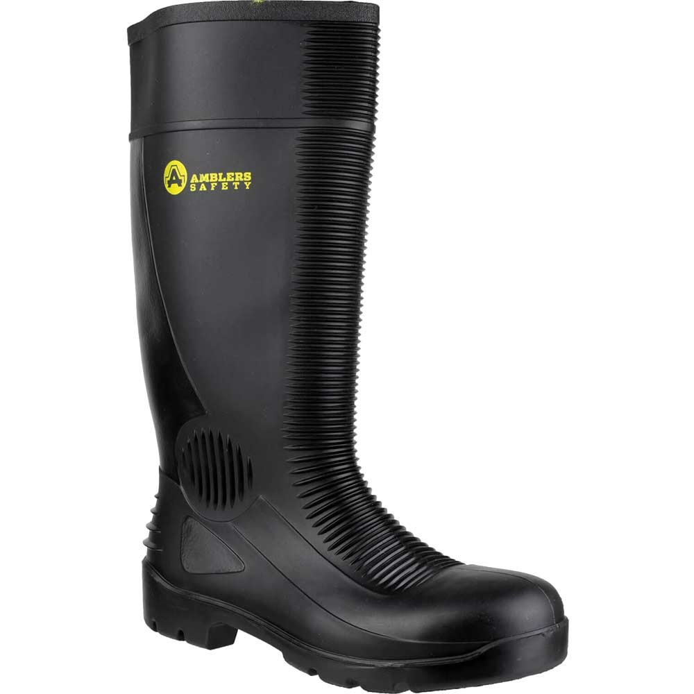 Amblers Safety FS100 Construction Safety Wellington Black Size 9