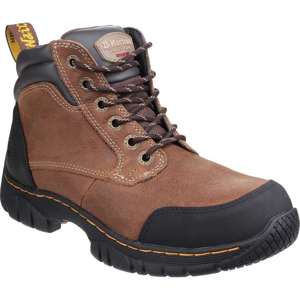 Dr Martens Mens Surge Safety Boots Brown Size 11