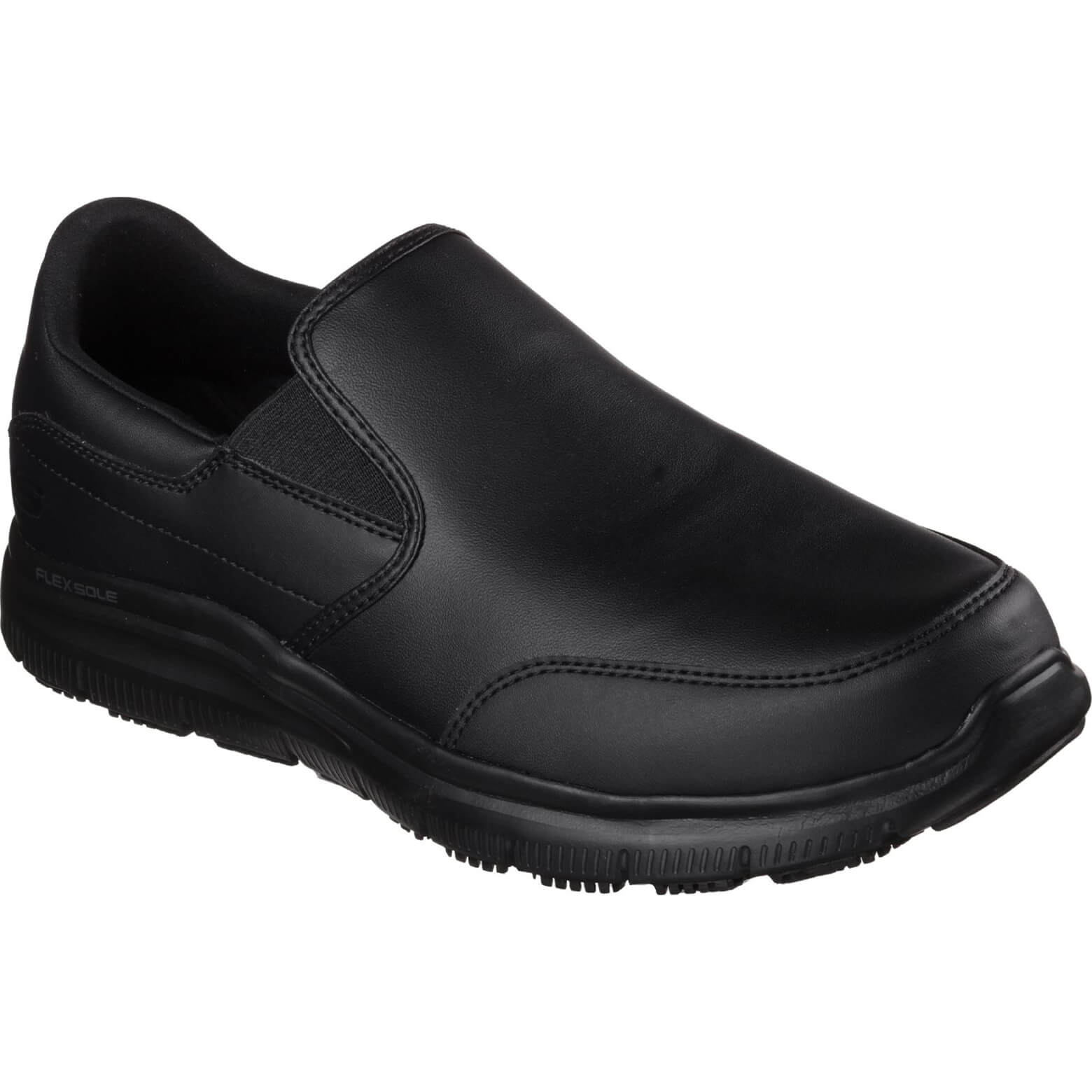Skechers Work Flex Advantage Bronwood Shoe Black Size 10