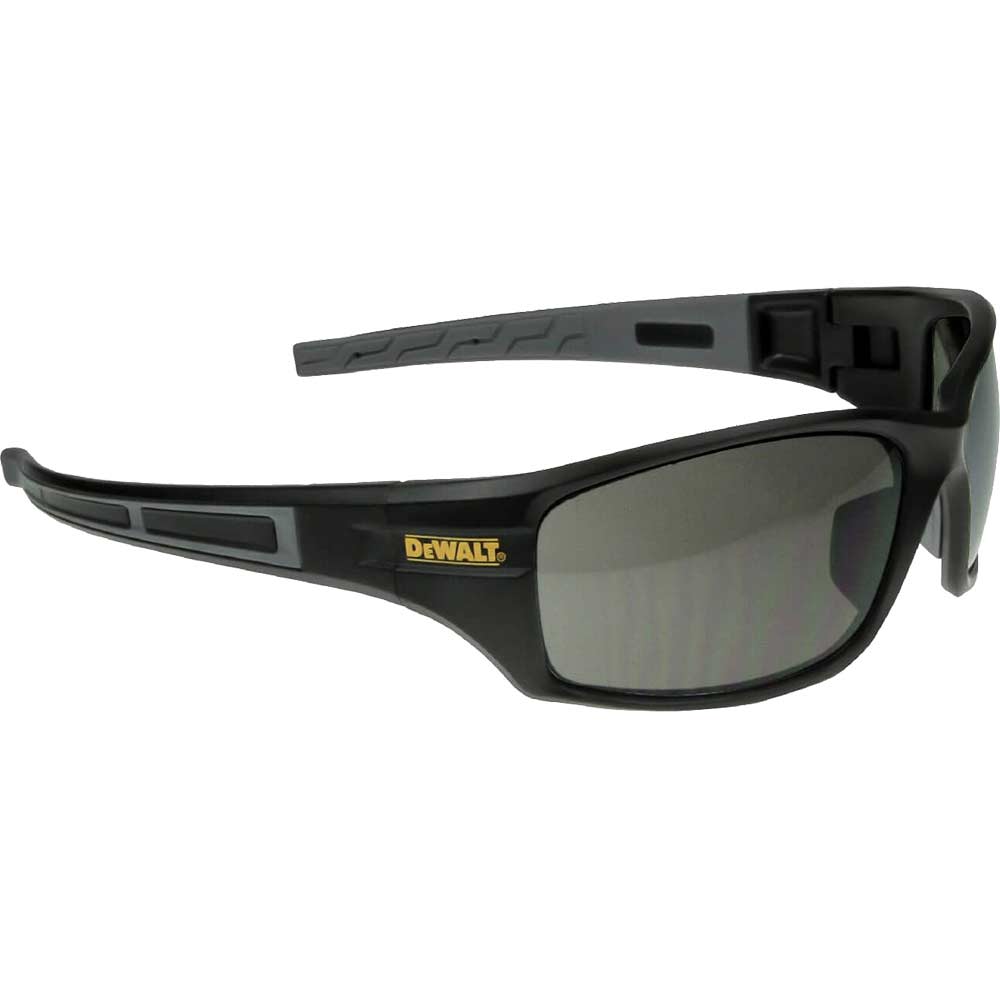 Photo of Dewalt Dpg101 Auger Safety Glasses Black Charcoal