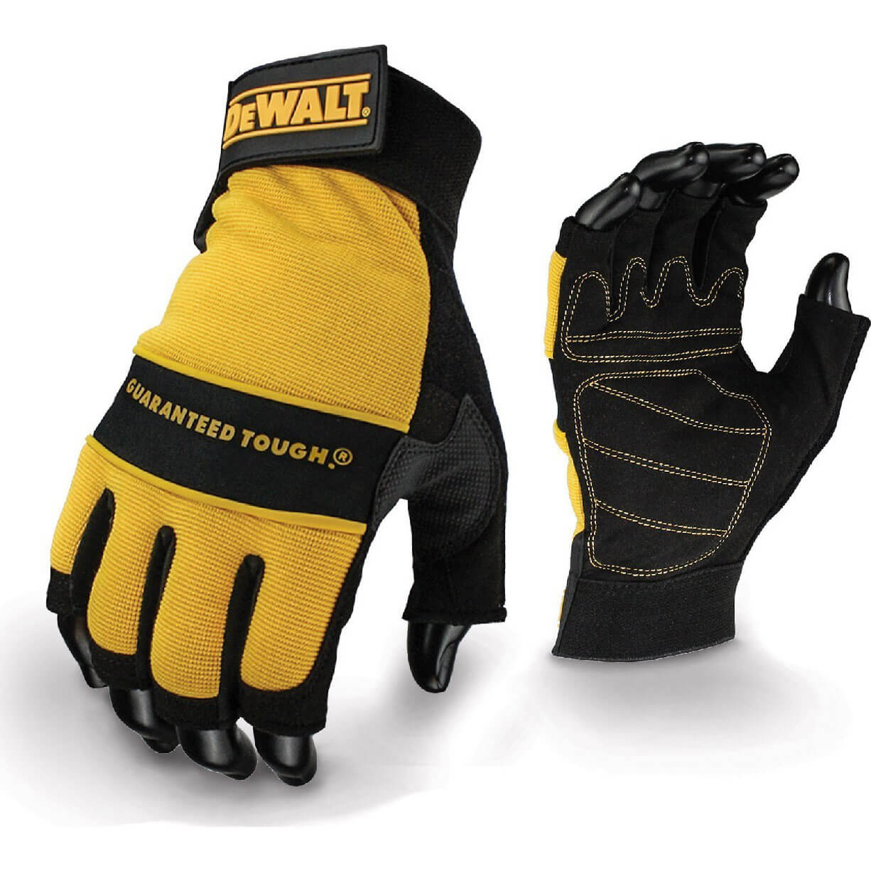 DeWalt Tough Fingerless Performance Glove L