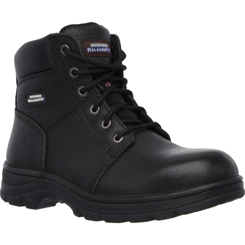 Skechers Work Workshire Safety Boot Black Size 6