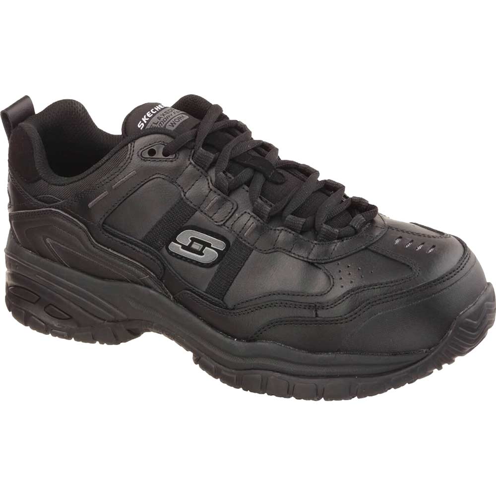 Skechers Work Soft Stride Grinnell Safety Shoe Black Size 7