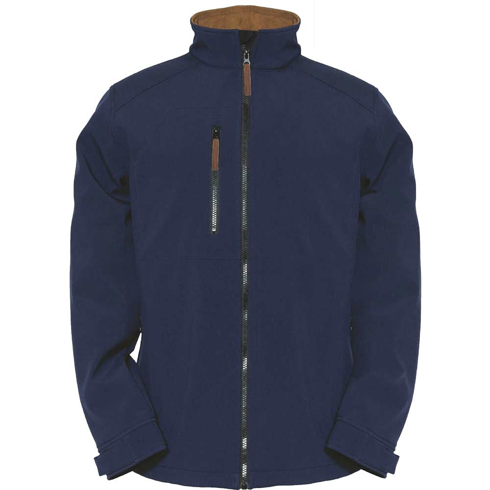 Photo of Caterpillar Mens Ag Softshell Jacket Blue 2xl