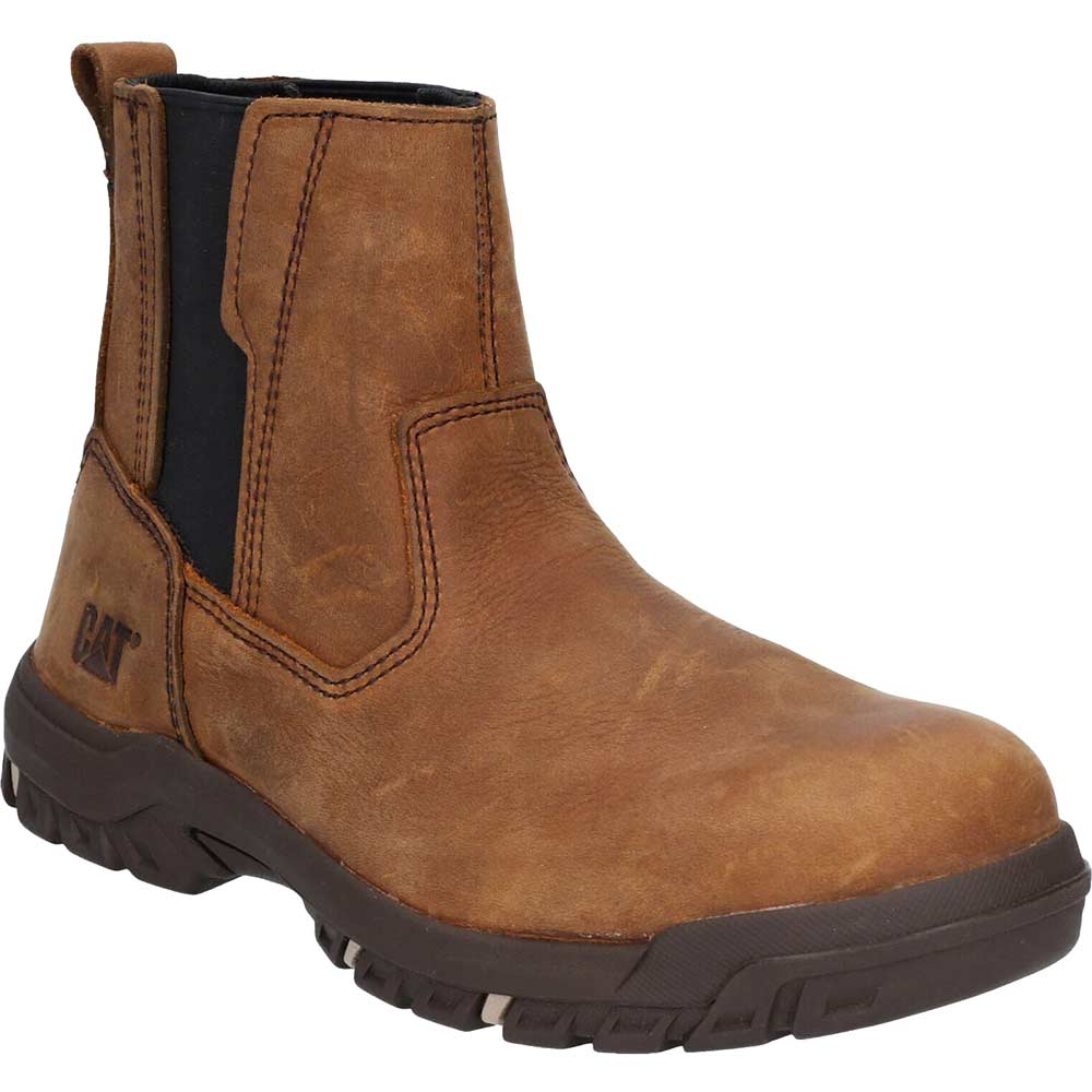 Image of Caterpillar Abbey Dealer Safety Boots Butterscotch Size 7