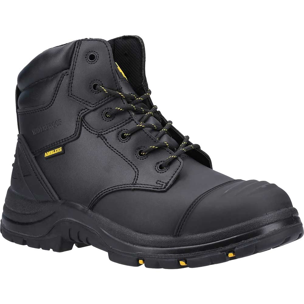 Photo of Amblers Safety As305c Winsford Lace Up Metal Free Waterproof Safety Boot Black Size 4
