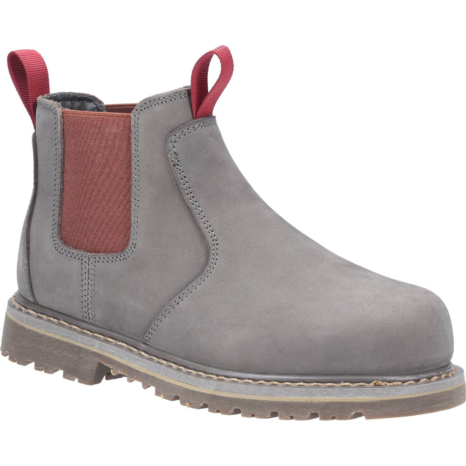 Amblers Safety AS106 Sarah Slip On Safety Boot Grey Size 7