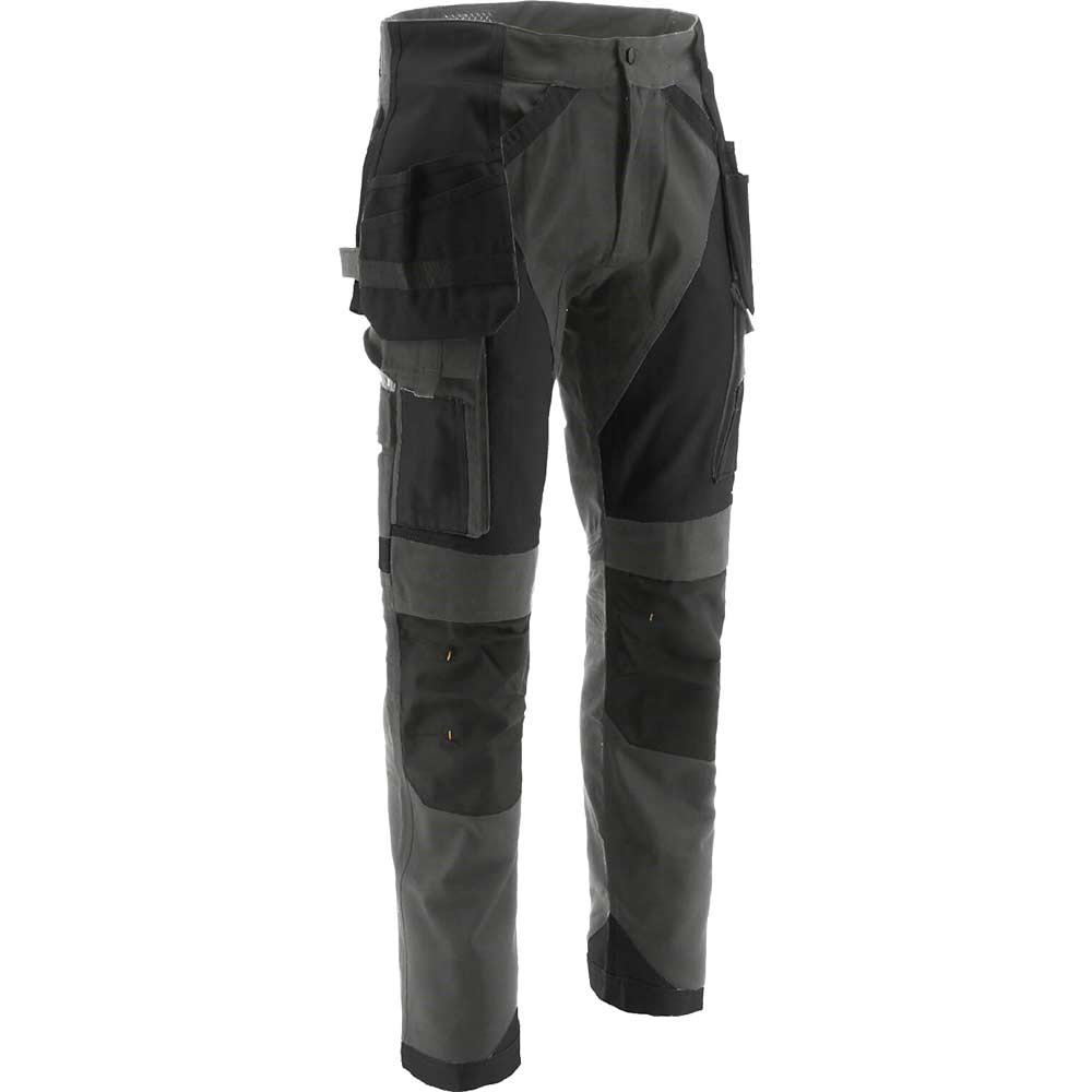 Image of Caterpillar Mens Advanced Trademark Trousers Dark Shadow 38" 34"