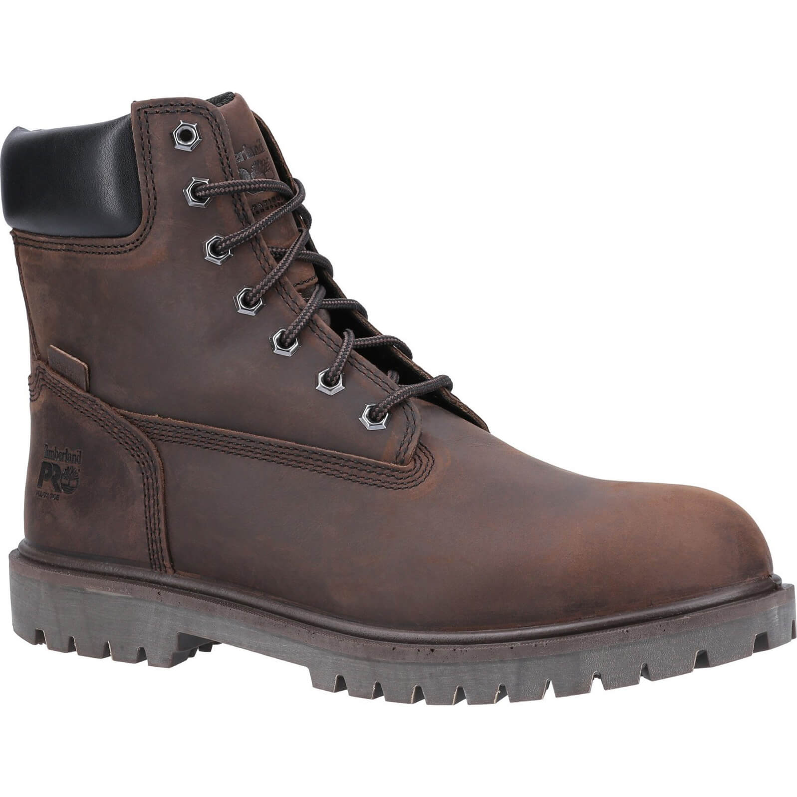 Image of Timberland Pro Iconic Safety Toe Work Boot Brown Size 6