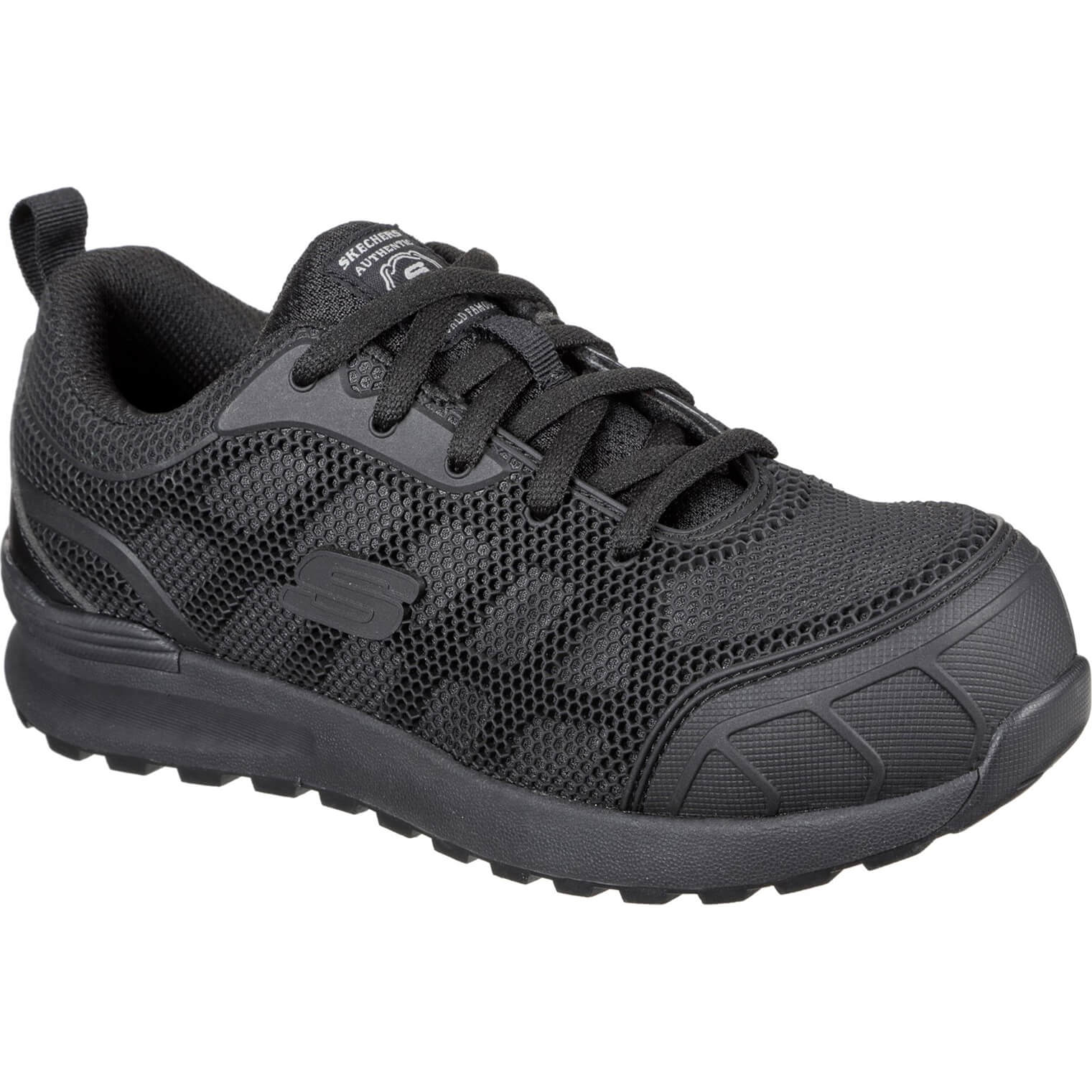 Skechers Bulklin Ayak Womens Safety Shoes Black Size 5