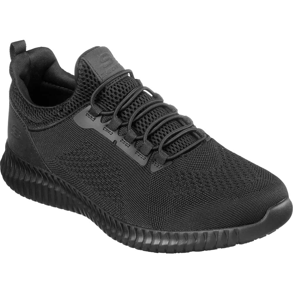 Image of Skechers Cessnock Mens Work Shoes Black Size 6