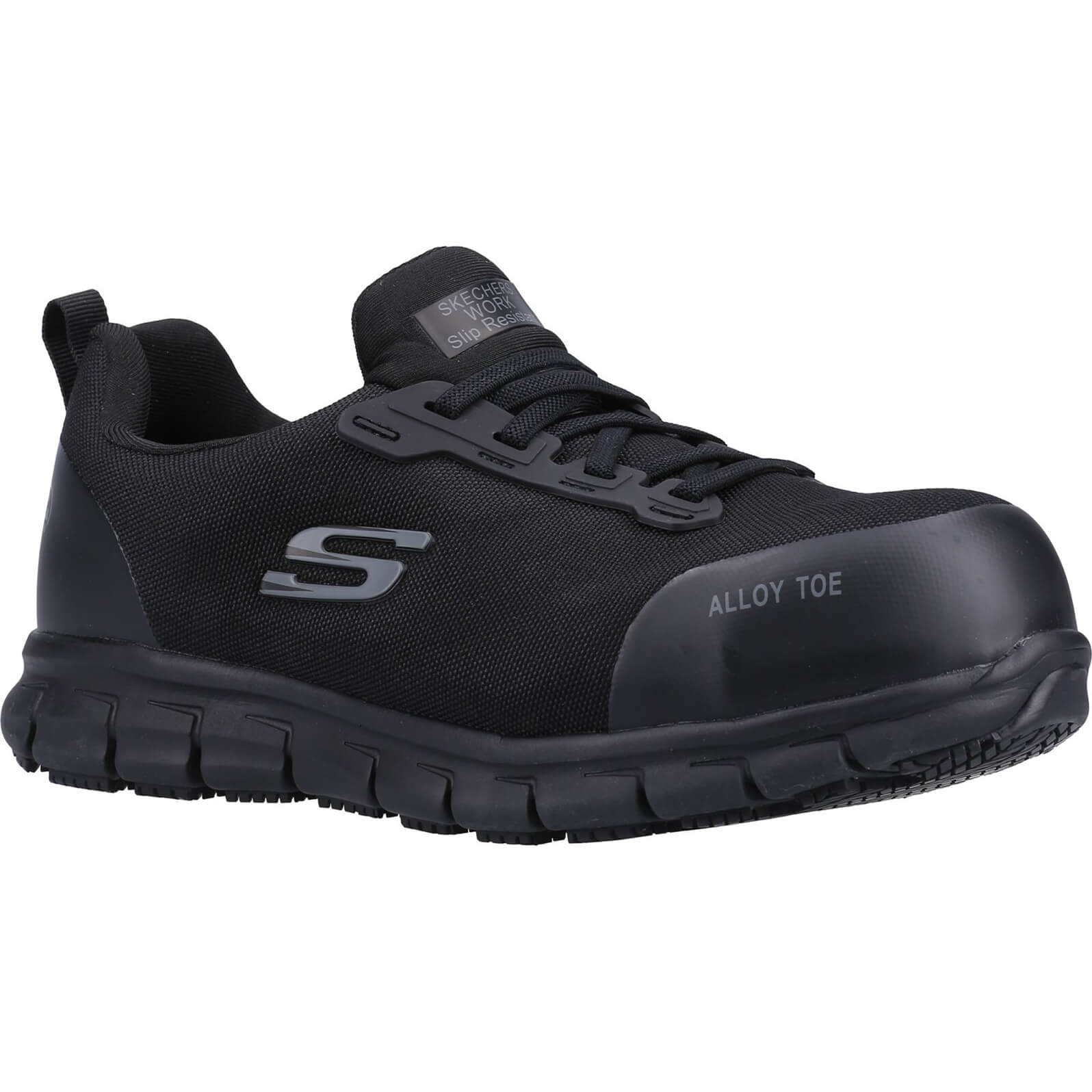 Skechers Sure Track Jixie Womens Safety Trainers Black Size 5