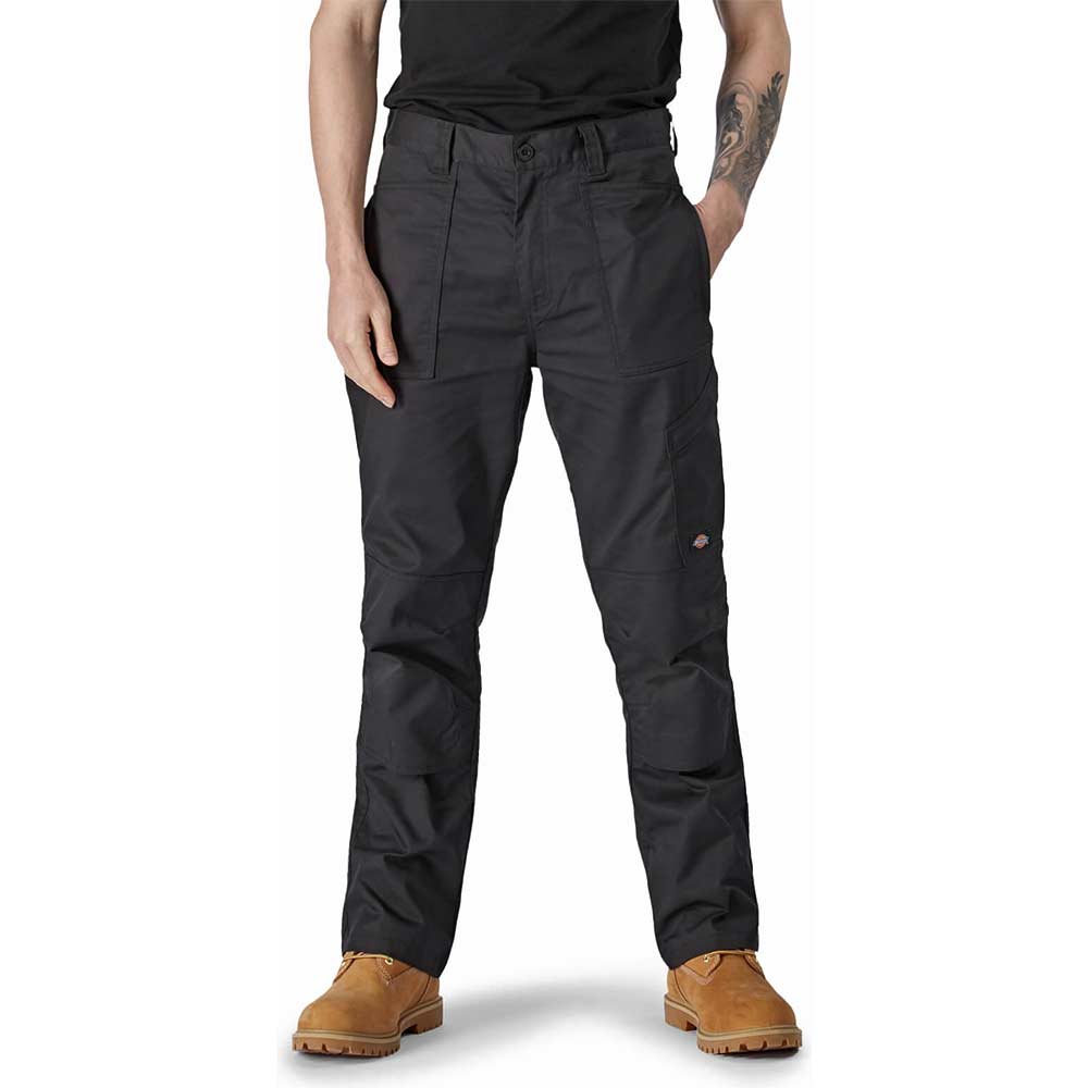 Image of Dickies Action Flex Trousers Black 30" 34"