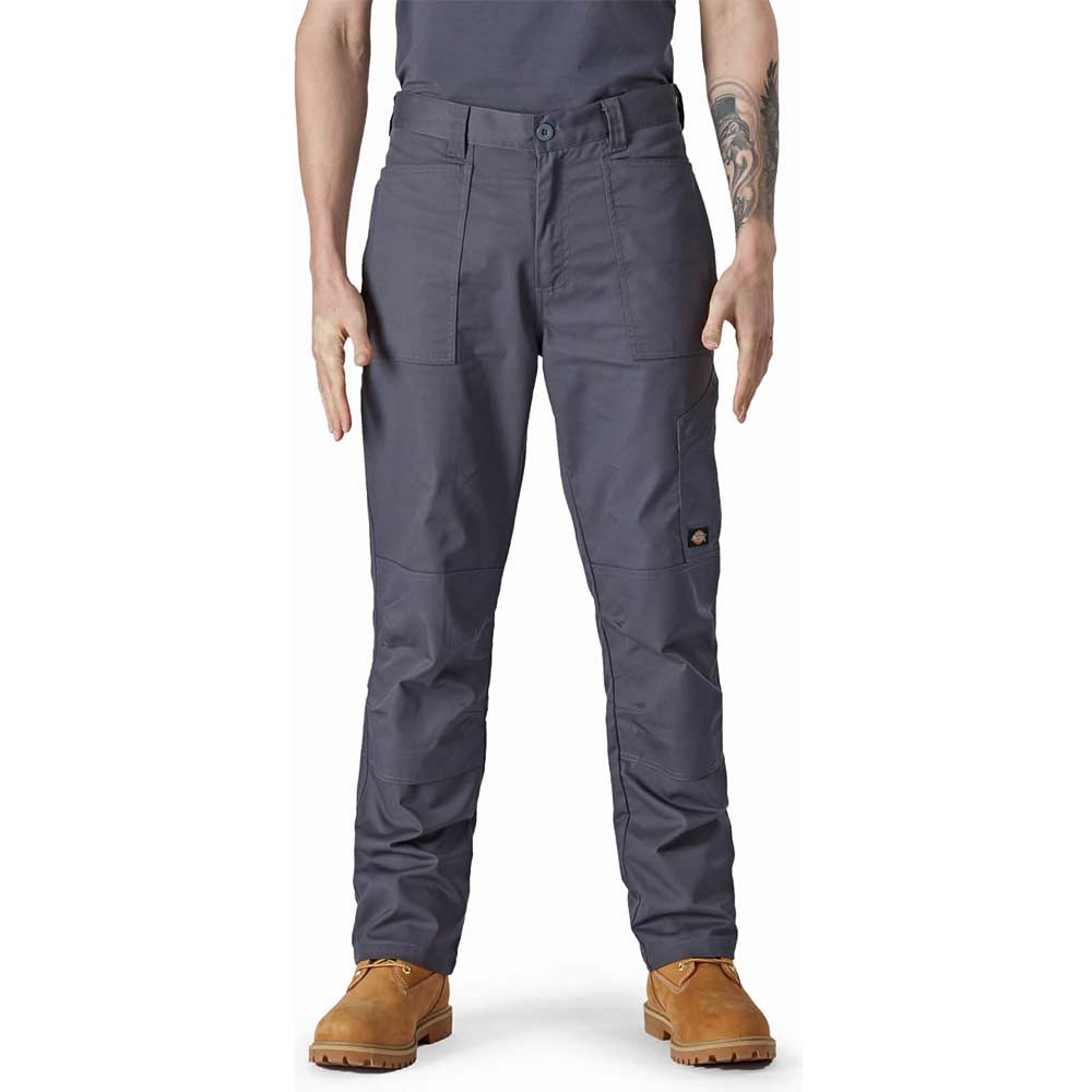Image of Dickies Action Flex Trousers Grey 32" 34"