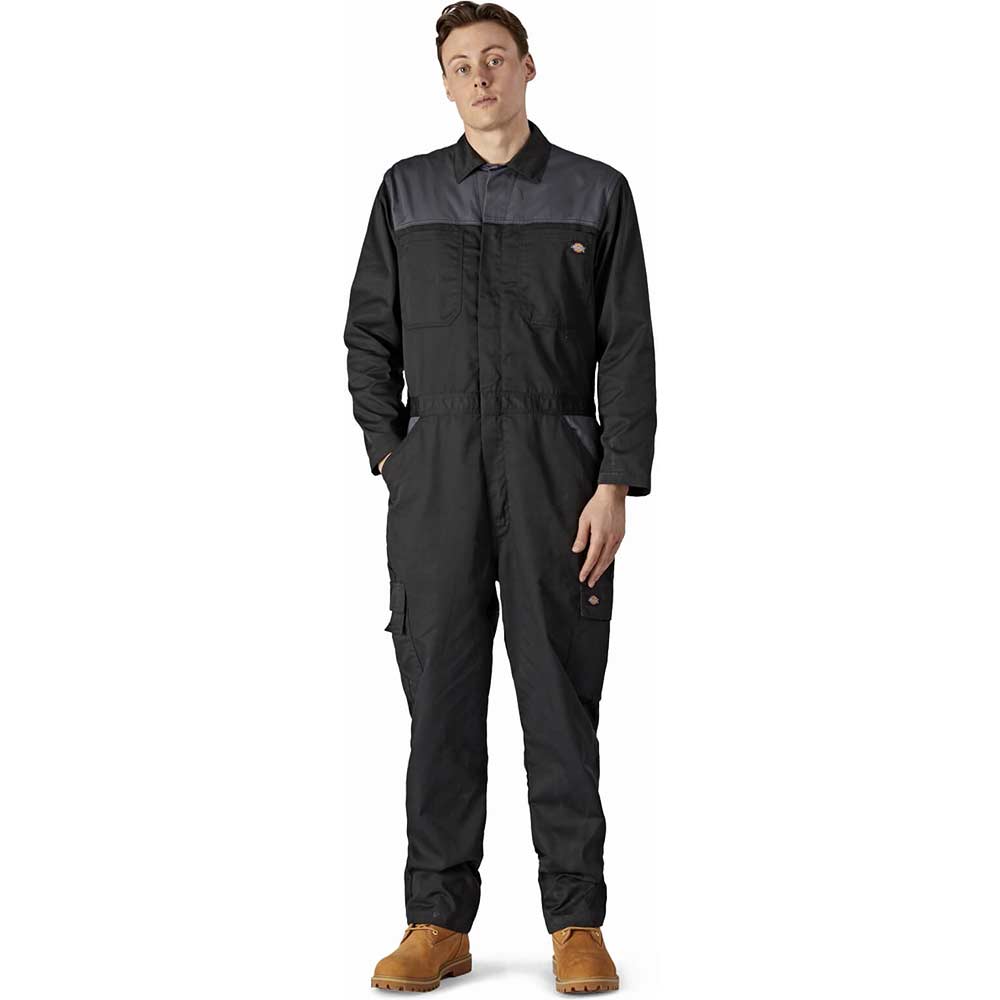 Image of Dickies Everyday Coverall Black / Grey 2XL