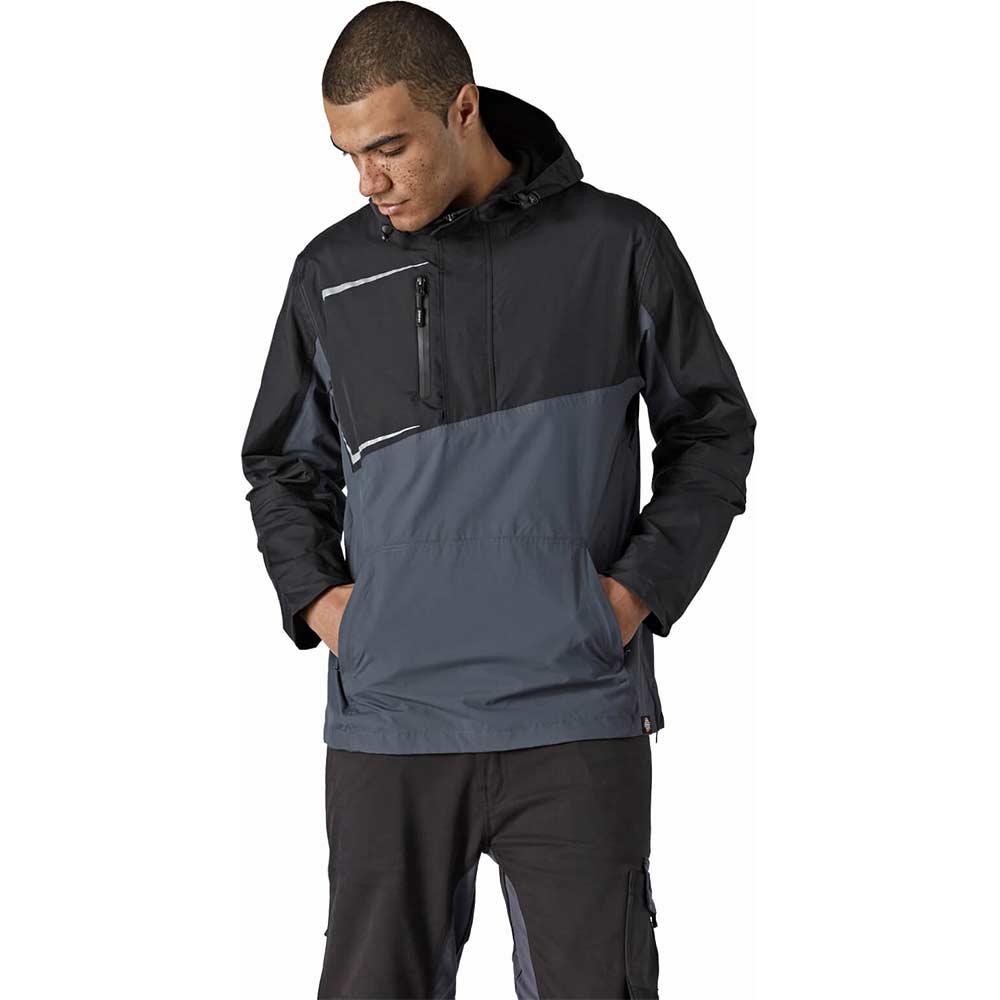 Dickies Generation Overhead Waterproof Jacket Grey / Black M