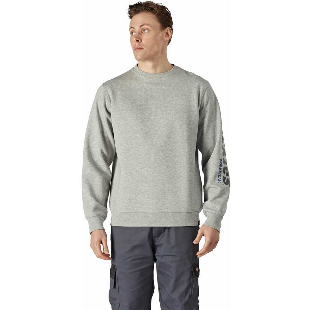 Image of Dickies Okemo Graphic Sweatshirt Grey Melange S