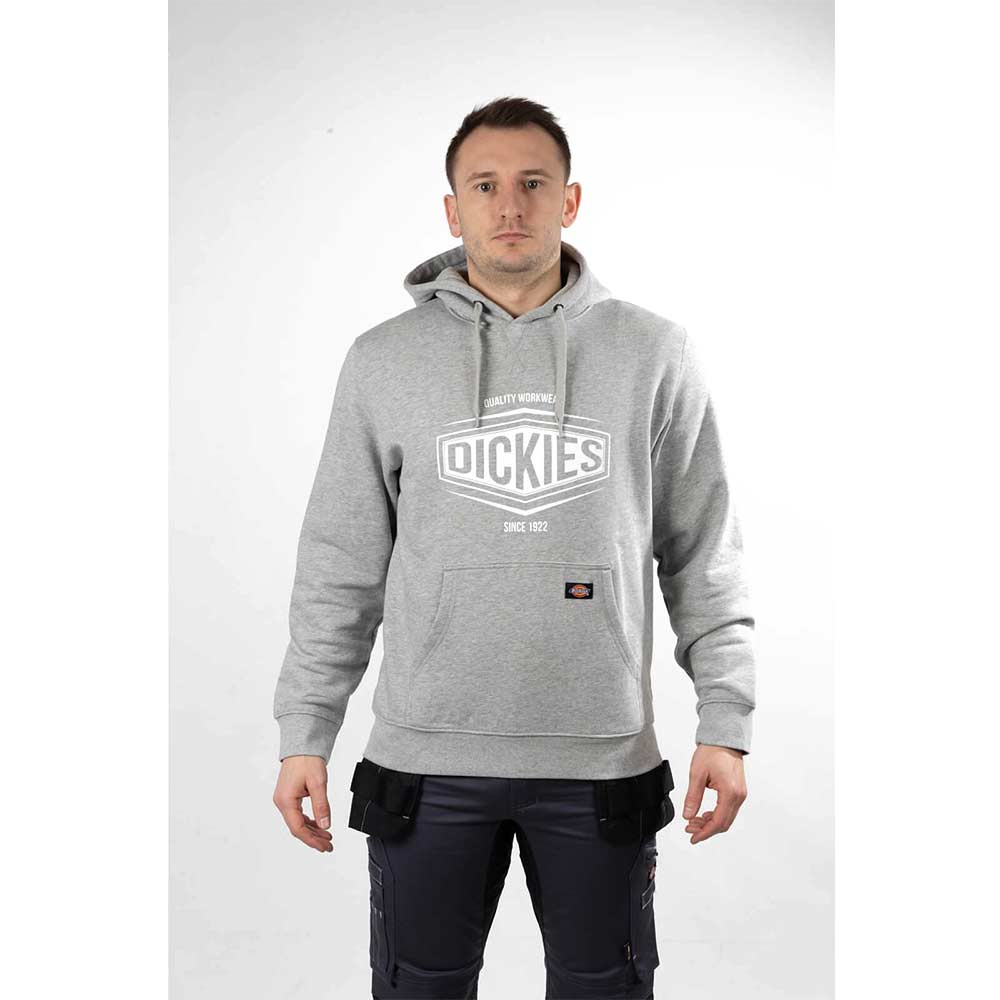 Image of Dickies Rockfield Hoodie Grey Melange 2XL