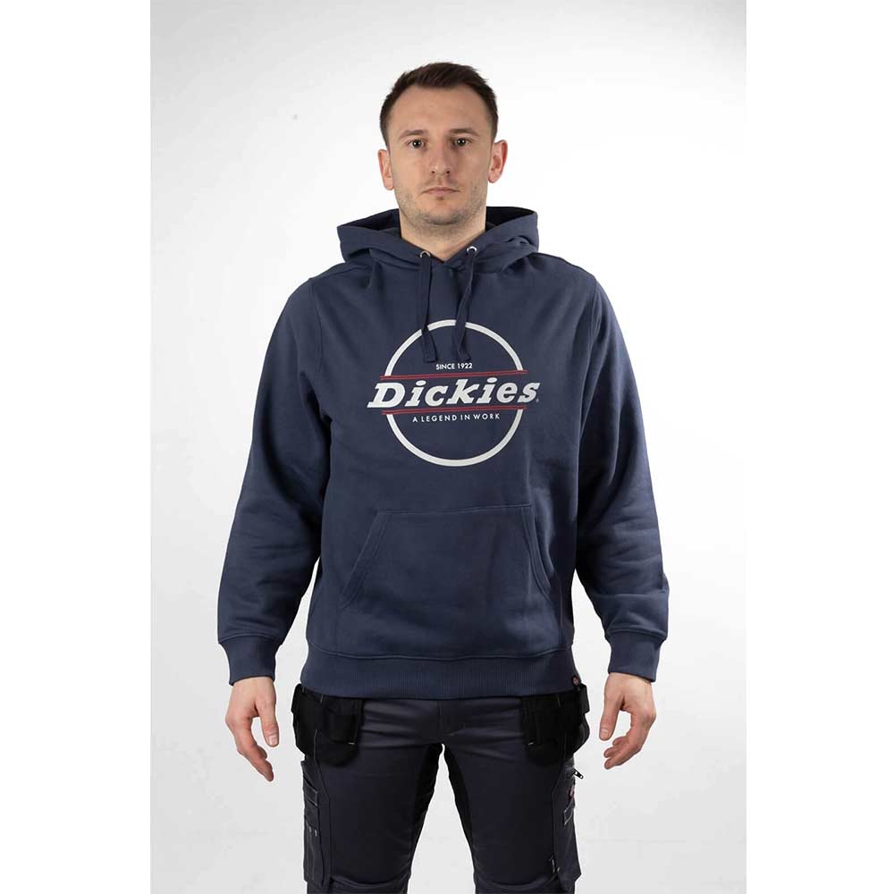 Image of Dickies Towson Graph Hoodie Navy Blue 2XL