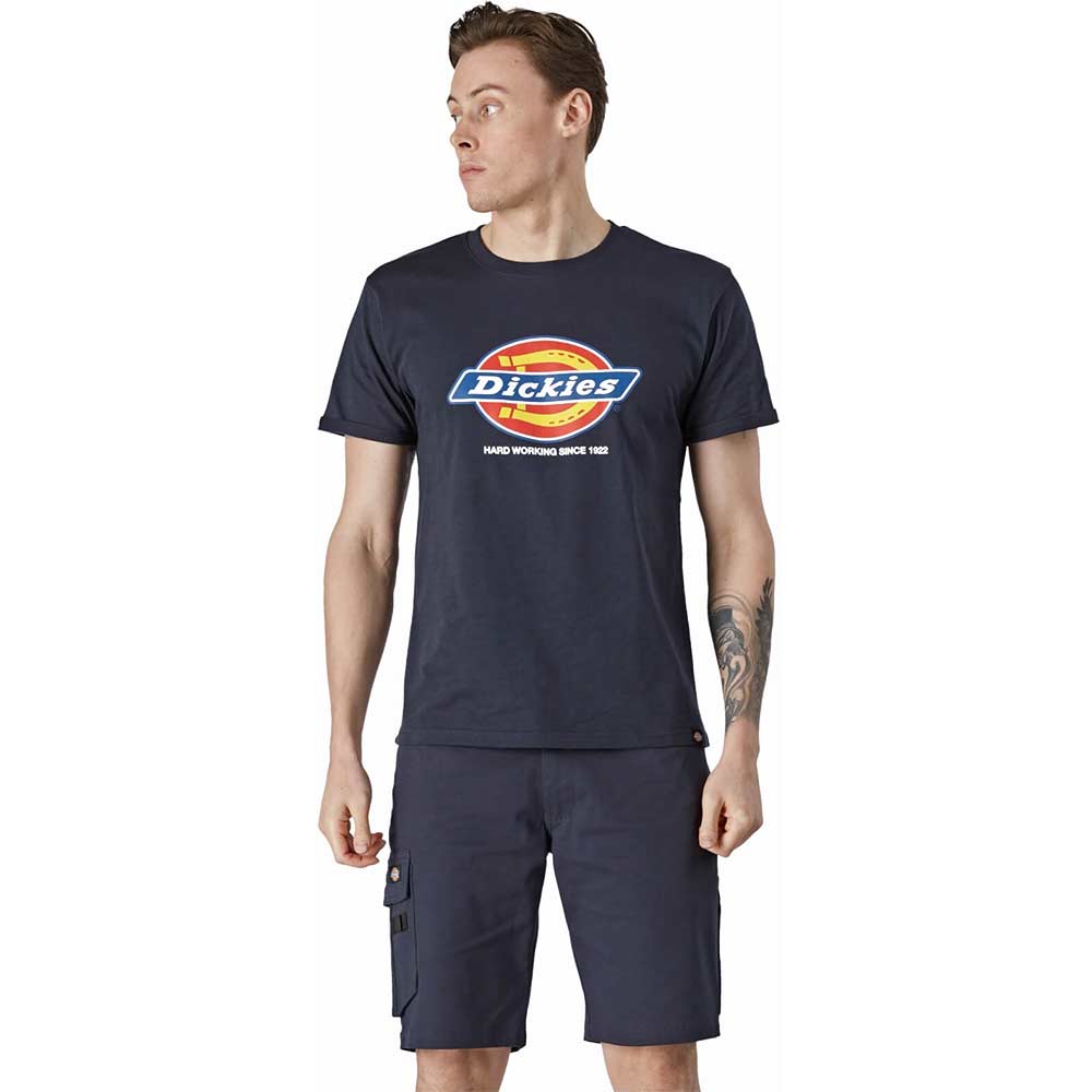 Image of Dickies Denison T Shirt Navy Blue S