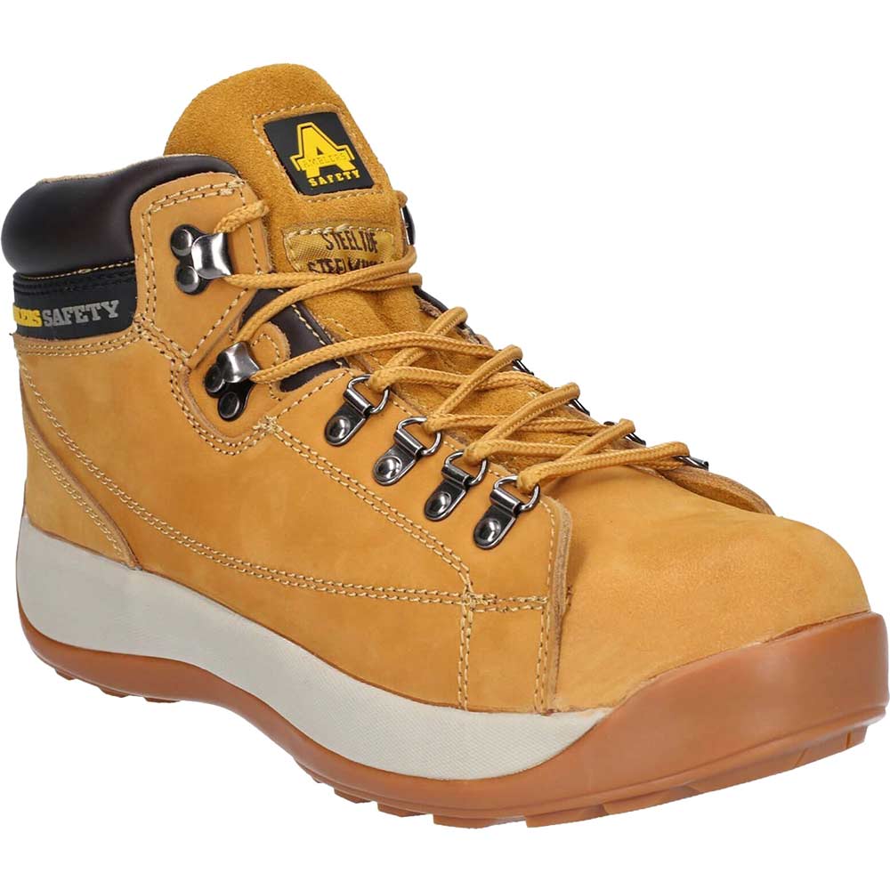 Photo of Amblers Mens Safety Fs122 Hardwearing Safety Boots Honey Size 5