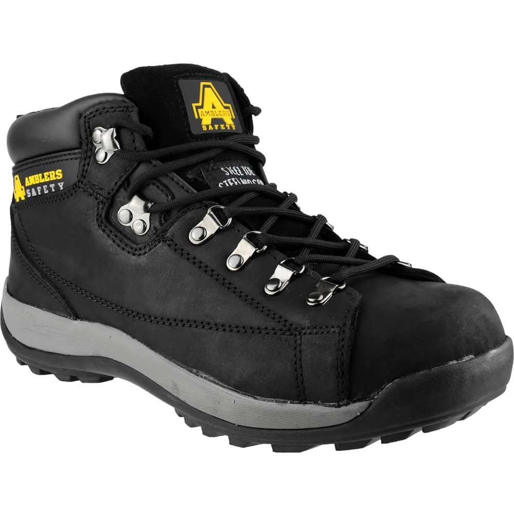 Photo of Amblers Mens Safety Fs123 Hardwearing Safety Boots Black Size 6