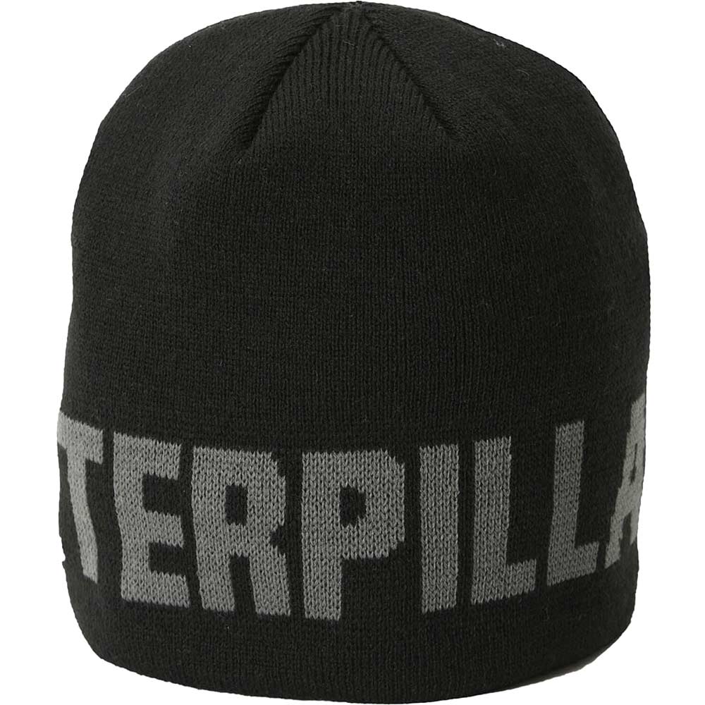 Photo of Caterpillar Branded Beanie Cap Black One Size