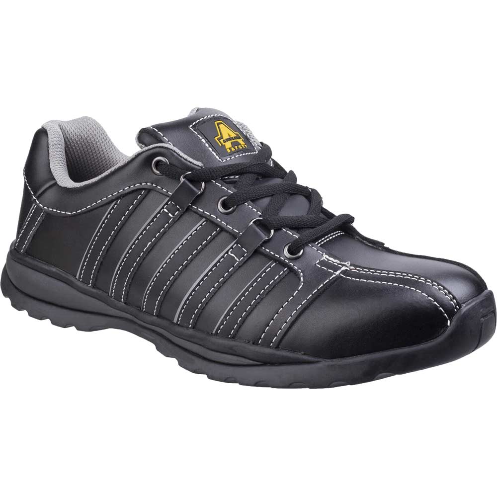 Photo of Amblers Safety Fs50 Antistatic Lace Up Safety Trainer Black Size 4