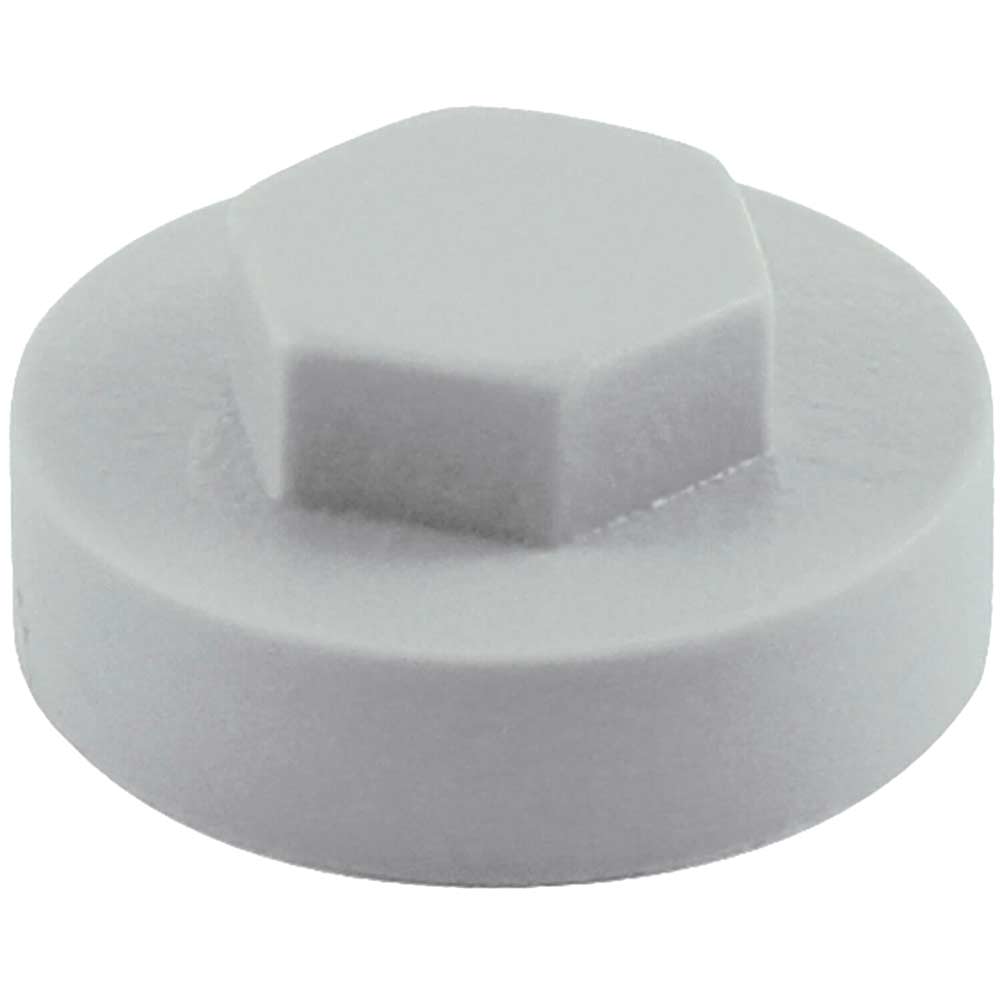 Image of Colour Match Hexagon Screw Cover Cap 5/16" x 16mm Goosewing Grey Pack of 1000